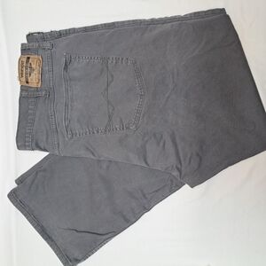 Wrangler Men's Gray Straight Leg Flex Jeans Size W40 L30